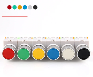 Interrupteur à bouton auto-réinitialisable / autobloquant Lay37-11bn Bouton plat 22mm Y090 - Product Image 6