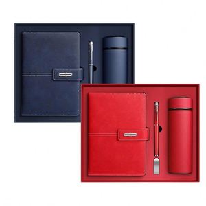 Wholesale Promotional Luxury Gifts Items Business Gift Thermos <b>Cup</b> Notebook Customized With Pen and Bottle - Product Image 3