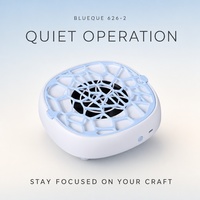 Collecteur de poussière pour ongles, fonctionnement silencieux, alimentation USB, grille amovible, facile à nettoyer, options de couleurs rose, blanc, bleu