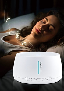 Altavoz Bluetooth Portátil Recargable con Ruido Blanco, 30 Sonidos Relajantes <span class=keywords><strong>y</strong></span> Luz LED <span class=keywords><strong>para</strong></span> Ayudar a <span class=keywords><strong>Dormir</strong></span> <span class=keywords><strong>y</strong></span> <span class=keywords><strong>Relajarse</strong></span> en el Hogar - Product Image 4
