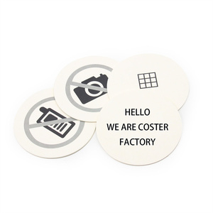 Posavasos de Papel Personalizados con Diseño de Logotipo, Ecológicos, Estilo Nórdico, Absorbentes de <span class=keywords><strong>Agua</strong></span>, para Oficina, Hotel, Té, Cerveza - Product Image 6