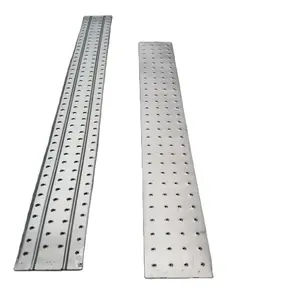 Tianjin factory export punched steel plank scaffold walk boards for industrial construction Galvanized painted scaffolding