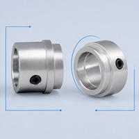 Collier d'alignement en aluminium tourné sur CNC suisse sur mesure pour l'alignement des capteurs optiques et de proximité