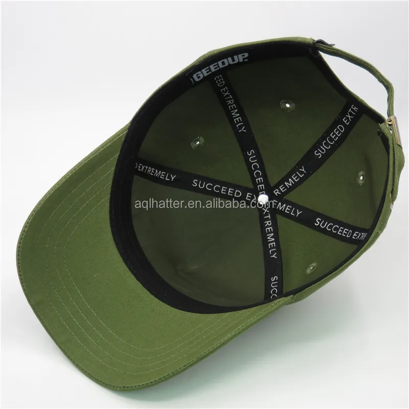 Bonés esportivos de alta qualidade, chapéus bordados em 3D verdes, boné de beisebol masculino personalizado, chapéu snapback com logotipo, boné de beisebol com moldura