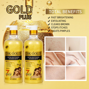 Sabun Mandi Organik Alami 1000ml Grosir, 24K Gold Kunyit Asam Kojic & Vitamin C Pepaya - Product Image 5