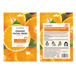SADOER Hook up Design Cherry Blueberry Kiwi Private Label Skin Care Organic Moisturizing Hydrating Korean Face Masks Beauty - Product Image 5