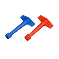 Mini bouchon en liège torsadé pour sac emballage en plastique Long cou 2.5mm bec en plastique blanc et capuchon en plastique