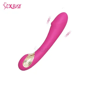 Sexbay 2024 New design silicone rechargeable vibrator female dildo G spot stimulation vibrate 10 frequency waterproof female
