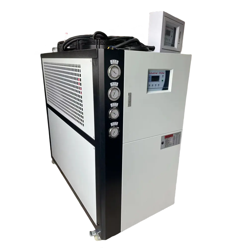 Fenghai Machinery portable high frequency 30kw induction heater easy to operate with portable water chiller