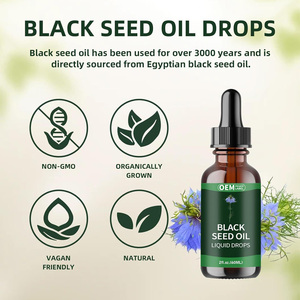 OEM personnalisé huile de graines noires goutte liquide stimuler l'immunité suppléments organiques gouttes pour supplément de santé - Product Image 2