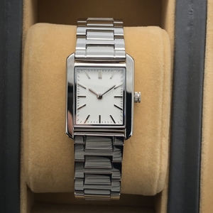 Relojes para Hombre de Lujo, <span class=keywords><strong>Correa</strong></span> Intercambiable de Acero y Cuero Genuino, <span class=keywords><strong>Reloj</strong></span> de Cuarzo Resistente al Agua, Personalizable con <span class=keywords><strong>Mi</strong></span> Propio Logotipo - Product Image 1