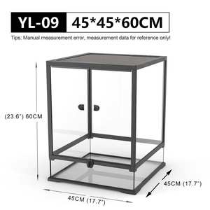 Tianbo Cheng hai Modernes PET-Reptilierglas-<span class=keywords><strong>Terrarium</strong></span> Einfacher Tier käfig für bärtige Drachen Schildkröten Regenwald gehege für Haustiere - Product Image 2