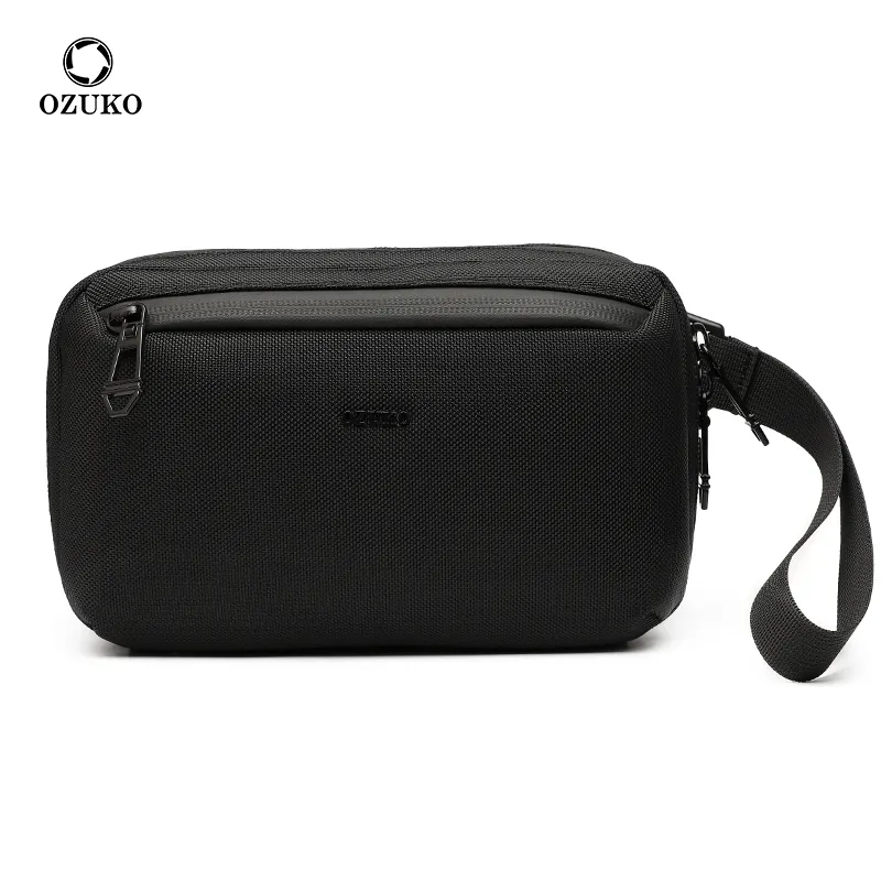 OZUKO 9673 Moda Leve Bolsa Portátil Casual Para Homens Caminhadas Saco À Prova D' Água Sling Vendas Multifuncional Crossbody Bag