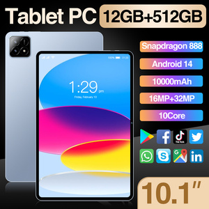 Phiên Bản Toàn Cầu 10.1 Inch Màn Hình Máy Tính Bảng PC Pad 6S Với 10000MAh <span class=keywords><strong>Android</strong></span> 14 Dual Sim Card Mạng 12GB + 512GB Cho Giải Trí - Product Image 3