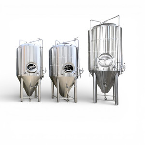 เครื่องผลิตเบียร์ไฟฟ้าแบบสามถัง Ace 5Hl 10Hl 15Hl Craft - Product Image 3