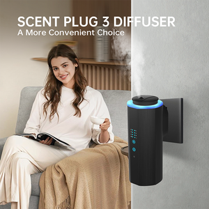 CNUS Scent Plug 3 Çok Renkli LED Ultrasonik Difüzör, Rahatlama ve Daha İyi Uyku İçin Aroma Difüzörü, LED Atmosfer Gece Lambası ile - Product Image 1