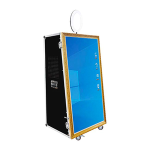 Portable Touch Screen Magic Mirror Photo Booth For Wedding <b>Party</b> Mirror Photo Booth With Camera And Printer - Product Image 4