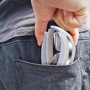 Alat pijat leher listrik cerdas, alat pijat leher elektrik cerdas pereda nyeri, getaran, titik akupuntur, puluhan - Product Image 5