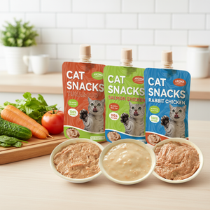 Nourriture humide <span class=keywords><strong>pour</strong></span> chiens et chats en conserve, à base de poulet, riche en protéines, de la <span class=keywords><strong>marque</strong></span> Aroma, best-seller, avec pâte de viande <span class=keywords><strong>pour</strong></span> la santé digestive - Product Image 1