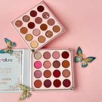 Palette de fards à paupières Mocoallure en gros, livre, vegan, paillettes, haute pigmentation, maquillage multichrome, base de fard à paupières personnalisée, ensemble de maquillage