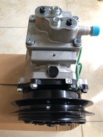 Kompresor AC 24V A/C untuk PC200-6 KOMATSU WA380-3 D155-3 suku cadang mesin konstruksi D275-2