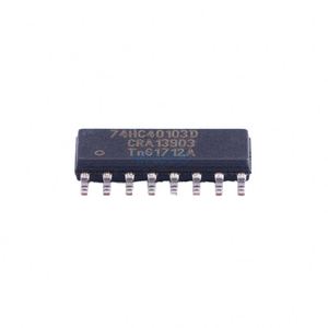 ไมโครคอนโทรลเลอร์ใหม่และของแท้ ชิ้นส่วนอิเล็กทรอนิกส์ ไอซีชิป 74HC40103D,653 วงจรรวม - Product Image 1