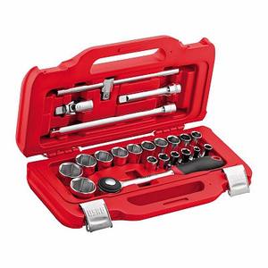 Juego de llaves de impacto Usag de 1/2 pulgada, kit de herramientas de acero al cromo vanadio con barra de extensión para uso manual - Product Image 1