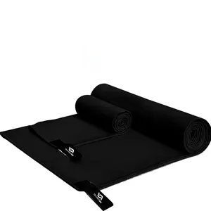 Customizable Lightweight Microfiber Gym Sweat Toalha disponível em formas de rolo e quadrado do fabricante fornecedor