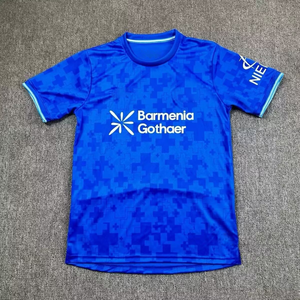 2526 New Style Top Bayer Leverkusen Zweites Auswärts trikot Hochwertige thailändische Version Fan-Version Kurzärmliges Fußball trikot - Product Image 2