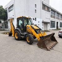 Mini Excavator Bekas JCB3CX 4CX 5CX Original Inggris Merek UK Jam Operasi Rendah Kualitas Tinggi Harga Murah