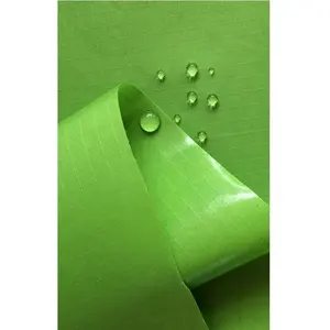 Weldable TPU Tráng 70D Nylon Ripstop Vải Cho Inflatable Air Cushion Vải