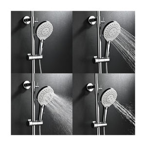 Sistema de Ducha para Baño de Estilo Tradicional con Acabado Pulido por Pulverización Suave, para Uso en Apartamentos y Hoteles, Columnas Mezcladoras de <span class=keywords><strong>Agua</strong></span> Fría y Caliente - Product Image 1