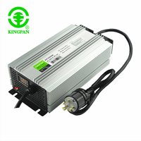 Chargeur de batterie haute puissance 90-260V au lithium 3.3KW 12V 100A 24V 80A 36V 70A 48V 50A 72V 35A pour chariot élévateur, voiturette de golf et véhicule électrique