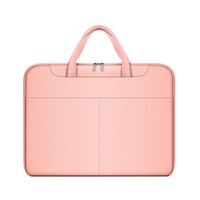 Waterproof Canvas Laptop Bag Business Briefcase Portable Soft Zipper Unisex Leisure Carbon Fibre Leather Briefcase For Men