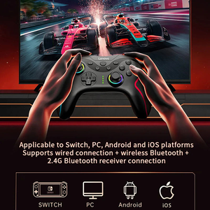 สำหรับเลอโนโว S01 คอนโทรลเลอร์เกมไร้สายสำหรับสวิตช์/พีซี/แอนดรอยด์ทีวี/iOS พร้อมจอยสติ๊ก 3D ฮอลล์และไจโรสโคป 6 แกน - Product Image 5