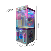 Machine de jeu à pièces Kaimi Arcade pour parc d'attractions Game Center Caractéristiques Clip Equipment Gift Machine Accessoires inclus