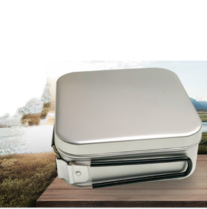 Lonchera Portátil de Aluminio de 1.5L (1500ml) Personalizada con Asa Plegable y Resistencia a Altas Temperaturas - Product Image 4