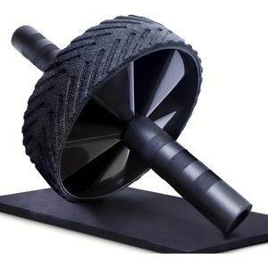Kit d'Entraînement Maison et Salle de Sport 9-en-1 : Barres de Pompe, Corde à Sauter, Pince de Musculation, Genouillères et Roue AB 9 Pièces - Product Image 6