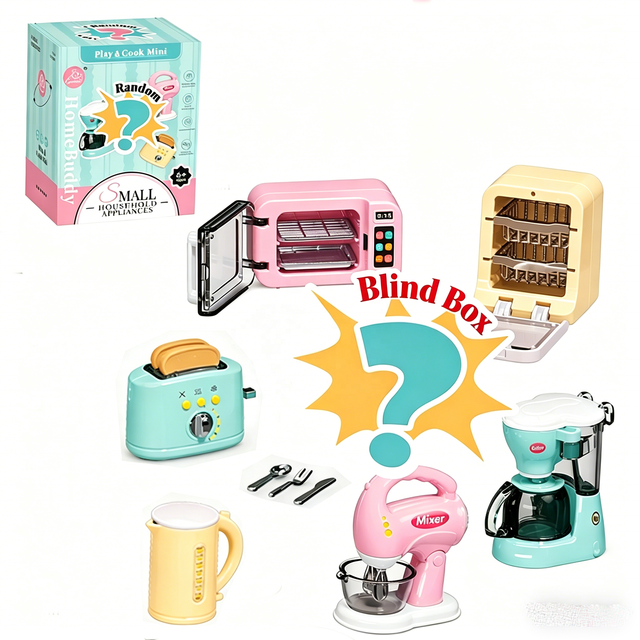 AJB Mini Kitchen Toy Blind Box Random Microcosmic EU Good Quality Online Offline Hot Home Appliances Toys