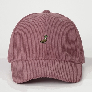 Automne hiver Style Simple couleur unie velours côtelé voyage en plein air chapeau de Baseball hommes femmes personnalisation casquette de Baseball - Product Image 2