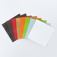 MOQ 500 pièces Emballage recyclable Sachet thermoscellé à trois soudures Emballage personnalisé Sachet en Mylar pour échantillons de thé et de café