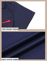 Tenue de travail à manches courtes pour hommes et femmes, uniformes de travail de haute qualité, usine, logistique, garage, mécanique