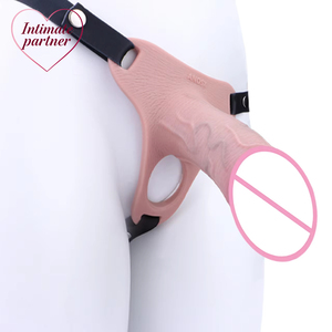 多様なスタイルの貞操帯、シリコン製コックケージ、尿道穴付きシシーベルト、ペニスリング、セックス玩具、穴付きロック可能なペニスホローディルド - Product Image 2