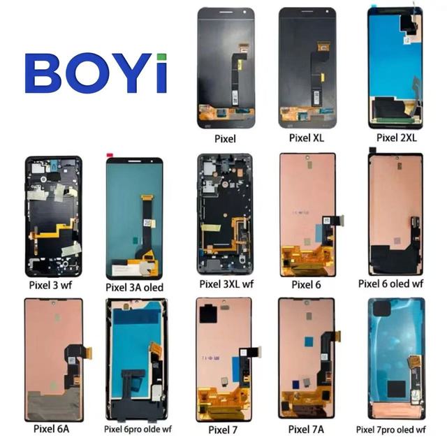 Mobile Phone Lcd  for Google Pixel 4 4A 4XL 5 5A 5XL 6 6A 6XL 6PRO Touch Screen Display Pantalla Original for Replacement Repair