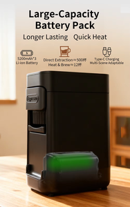 PCM02 Electric Portable Home Espresso <strong>Machine</strong> Multiple <strong>Pod</strong> <strong>Small</strong> Big Capsule <strong>Coffee</strong> <strong>Machine</strong> for Office Travel Hotel - Product Image 6