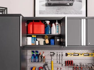<span class=keywords><strong>CYD</strong></span> - Juego de Muebles de Garaje de Alta Resistencia Serie Pro de 9 Piezas, Acero de Calibre 18, Sistema de Almacenamiento de Garaje Totalmente Soldado, Gabinete Modular para Herramientas - Product Image 3