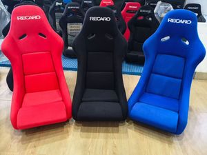 Siège de course RECARO Pole Sports pour voitures modifiées General Motors avec cadre en tissu et suède - Product Image 2