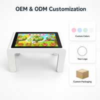 Écran HD de 43 pouces OEM ODM d'usine Smart Touch Table Android Windows Jeu de signalisation numérique pour enfants Tube LED pour les écoles à domicile