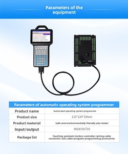 Bộ điều khiển <span class=keywords><strong>CNC</strong></span> 4 trục & 6 trục màn hình cảm ứng lập trình hệ thống điều khiển khoan để phân phối máy tích hợp dữ liệu Mes - Product Image 3