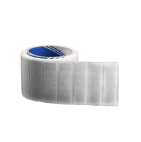 Étiquettes RFID longue portée économiques ISO18000 6C, autocollants UHF pour la gestion des stocks en entrepôt
